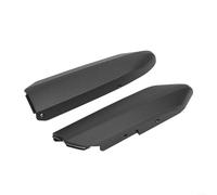 Tidgel Housses décoratives arrière pour scooter électrique Ninebot E2 Pro, coque de protection de fourche gauche et droite, accessoire de montage en plastique, noir (gauche + droite)