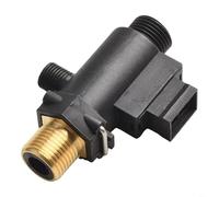 Tidgel Interrupteur de capteur de pression d'eau en laiton 250 V 22 A pour four à gaz mural Immergas Ferroli Détection précise du débit Noir