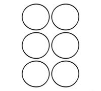 Tidgel Joint torique de couvercle de chlorinateur de piscine de 14 cm pour mangeoires Hayward CLX200K, CL200, CL220, joint d'étanchéité en caoutchouc noir, pièce de rechange (lot de 4 ou 6)