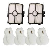Tidgel Kit de filtres de rechange pour aspirateur Shark : 4 mousses + 2 filtres HEPA, pour aspirateur filaire ultra-léger HZ4000, HZ4002, HZ4001AMZ, HZ3002, HZ3000 PowerDetect