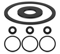 Tidgel Kit de joint torique de poignée compatible avec les pompes à eau de type 75, 4 joints en silicone haute résistance à l'usure en tailles de 10 cm et 4,9 cm