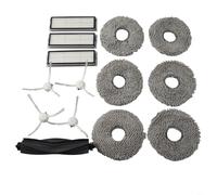 Tidgel Kit de pièces pour aspirateur Dreame L10s Pro Ultra D10s X10 S10, brosse principale à rouleaux, brosses latérales, filtres et serpillères