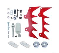 Tidgel Kit de piquet de tronçonneuse pour MS660 MS460 MS440 066 064, avec curseur attrape-chaîne, pour une coupe stable