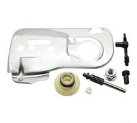 Tidgel Kit Guide pour chaîne Métal Scie 445 450 Kit Guide pour chaîne | Débit d'huile réglable, compatibilité modèles 445/450, réduction friction, métal plastique, noir