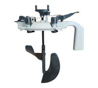 Tidgel Kit mélangeur de peinture et bec verseur pour canettes de 1 l/4 L, couvercle mélangeur à bascule en ABS, pour peintures à base d'eau et à l'huile, noir (4 L)