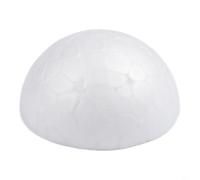 Tidgel Lot de 10 boules en mousse de polystyrène blanches de 2 à 7 cm pour loisirs créatifs, décorations de mariage, arrangements floraux et projets de modélisme (4 cm)