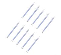 Tidgel Lot de 10 buses de mélange de colle AB série 10-18, pointe spirale statique pour mastic en silicone époxy, baïonnette pour collage de circuits imprimés en métal et bois (C)