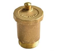 Tidgel Lot de 10 valves d'expansion en laiton, pour chauffe-eau solaire, grille d'aération automatique avec filetage mâle de 1,27 cm, 1,9 cm, 2,5 cm, compatible avec les systèmes de chauffage