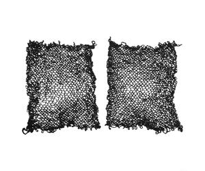 Tidgel Lot de 2 filets de volley-ball de rechange pour Spikeball Roundnet, imitation nylon, haute stabilité, rebond uniforme, pour entraînement sportif d'équipe, 1 x 1 m