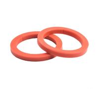 Tidgel Lot de 2 joints d'étanchéité en silicone E61 résistant à la chaleur de 8 mm de qualité alimentaire pour machines à expresso Gaggia Tête de groupe Rouge