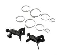 Tidgel Lot de 2 supports de fixation réglables pour appareil photo, avec vis de 6,35 mm, pour ARLO Pro, support mural rotatif à 360° pour sécurité extérieure