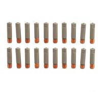 Tidgel Lot de 20 embouts de soudage MIG anti-adhésifs 0,8/0,9 mm M6 x 1 Buses en cuivre pour Torche Binzel pour utilisation industrielle réduite les éclaboussures (0,8 mm)