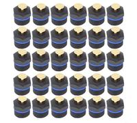 Tidgel Lot de 30 buses de brumisation réglables avec pulvérisation à 360 degrés, têtes d'arrosage de jardin en cuivre et ABS pour irrigation et refroidissement serre 1,27 cm