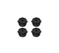 Tidgel Lot de 4 coussinets amortisseurs de chocs avec mécanisme à bille pour Bambu Lab P2S P1S X1C, pieds amortisseurs de vibrations en métal ABS pour impression 3D stable