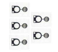 Tidgel Lot de 5 sacs à poussière compatibles avec Berner BWDVC AR-1225, AS 1032/1232, Cleanstar SX 1225, filtre de rechange