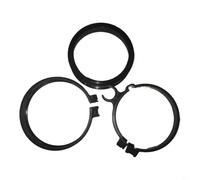 Tidgel Lot de colliers de serrage pour souffleur de feuilles BR700 BR800 BR800X BR450 BR450C Pièces compatibles 4282 708 8704 4282 708 8703 4282 701 6301 Installation facile