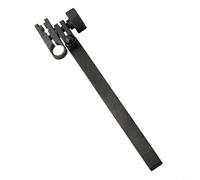 Tidgel Manchon en acier pivotant et tige d'extension pour indicateur de test de cadran ou outil de mesure de la hauteur du cadran, noir