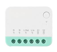 Tidgel Module de commutateur intelligent WiFi pour Sonoff pour Mini R4M, contrôle SPDT 10 A, compatible avec Alexa et Home, design compact pour l'automatisation