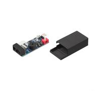 Tidgel Module de lecture de codes-barres QR 5 V avec port USB UART série pour microcontrôleur, projets d'automatisation intégrés, noir, 58 x 27 x 16 mm