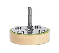 Tidgel Outil de pose de carrelage électrique avec tête rotative à 360 °, machine vibrante pour installation en céramique, tampon en caoutchouc polyuréthane