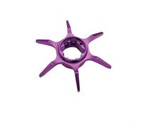 Tidgel Outils de réparation de moulinet de pêche, pour Kestrel, Elite Valiant, Eagle II e déchargement de frein avec traînée à six étoiles, accessoire en alliage CNC (violet)