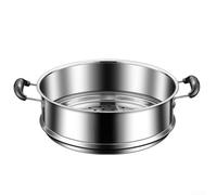 Tidgel Panier Vapeur Métal 30cm Compatible Toutes Casseroles(26CM) | Construction soudure, résiste à la rouille, pour facile à laver, , parfait pour poisson et , 26cm