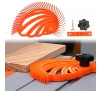 Tidgel Planche de sciage de table en bois : alliage ABS pour découpe et sculpture de précision, orange