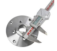 Tidgel Plaque frontale de tour en acier de 10,2 cm compatible avec filetage 1 x 8TPI, construction en alliage robuste pour un tournage du bois lisse, accessoire de mandrin à vis d'installation
