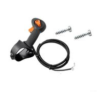 Tidgel Poignée de commande d'accélérateur pour accélérateur BR600 BR550 | Compatible avec BR600, BR550, BR500 ; comprend un câble, une gâchette, un interrupteur d'arrêt ; remplacement direct