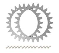 Tidgel Pointes en acier, pour tondeuse robot McCulloch, kit de traction tout-terrain pour Rob R600 R800 R1000, clous antidérapants avec vis