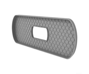 Tidgel pour bac Rangement Toilette Antidérapant Gris 35x17cm pour | Silicone flexible , installation perÃ§age, design Ã©lÃ©gant gris, pour facile Ã nettoyer, pour idÃ©al rÃ©servoir