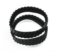 Tidgel R0526100 Lot de 2 rails de roue de rechange pour pneus Zodiac MX6 MX8 AX10 en caoutchouc pour nettoyeur de piscine Baracuda MX6