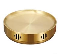 Tidgel Réchaud BBQ Acier Inoxydable Flamme Éthanol Réchaud BBQ Acier | flamme directe, éthanol bougie, usage pour intérieur extérieur, sécurité accrue, pas de pour gaz requis