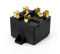 Tidgel Relais automobile à courant élevé 24 V 40 A, pour contrôle de l'interrupteur d'alimentation principal, pour véhicules récréatifs, systèmes électriques robustes, noir