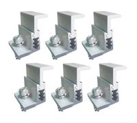 Tidgel Serre-joint Aluminium 6pcs pour Panneau 30-45mm Serre-joint Aluminium