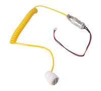 Tidgel Sonde thermocouple magnétique de type K pour mesure de la température de surface 0-500 C rapide pour réponse capteur d'adsorption métallique avec fil à ressort (D)