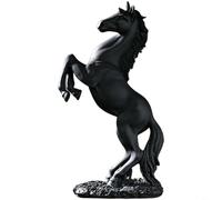 Tidgel Statue de cheval en résine de style européen pour décoration de maison ou de bureau, sculpture symbolique représentant le succès et la prospérité (A)