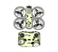 Tidgel Sunnylife Lot de 8 autocollants en PCV pour DJI Neo avec encre extérieure, film de protection anti-rayures pour télécommande