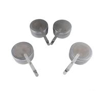 Tidgel Support Combustible Chafing Dish Acier 4 Support Combustible | Acier inoxydable pour premium, set de 4 unités, pour chauffage constant, pour idéal buffet et traiteur