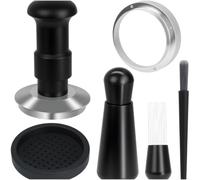 Tidgel Tamper à expresso auto-nivelant 54 mm à double ressort en acier inoxydable force 13,6 kg pour café à domicile (51 mm)