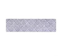 Tidgel Tapis de marche d'escalier antidérapant de 40 x 20 cm, réutilisable, lavable en machine, sans danger pour les chiens et les personnes âgées, pas besoin de colle (gris classique)