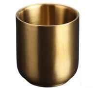 Tidgel Tasse Isotherme Vintage Acier 304 Double Paroi 250ml | Acier 304 alimentaire, isolation pour vide pour double paroi, garde chaud/froid, fini mat élégant, 250ml