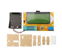 Tidgel Testeur de transistor numérique pour LCR-T4 avec coque, détection automatique NPN/PNP MOSFET Diode ESR, test rapide en 2 secondes sur écran LCD 128 x 64 pour réparation électronique (A)