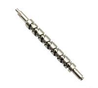 Tidgel Tige torsadée en acier inoxydable pour bobine électrique DAIWA G300J S300J 300MJ Kit de réparation résistant Argenté 1 pièce (arbre torsadé)