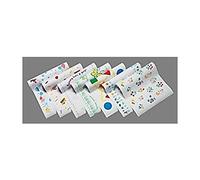 TIDI Products TID 981514 Lot de 6 rouleaux de papier pour table d'examen, impression pédiatrique, insectes et choses, 35,6 cm de large x 68,6 m de long