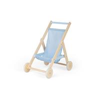 Tidlo Doll s Stroller - Wooden Doll Pram, Baby Dolls Pushchair, Dolly Accessories, Toddler Toy Sets, Imaginary Role Play, Age 12 Month Olds +
