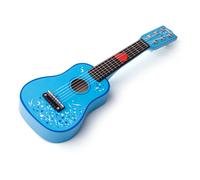 Tidlo Guitare en bois Étoile bleue