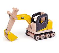 Tidlo T0415 Véhicules de Chantier en Bois Multicolore