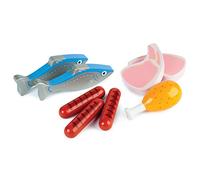 Tidlo Viandes et Poissons en Bois | Jouet pour Enfant | Cadeau Enfant | Joeut Traditionnel | Apprendre en Jouant