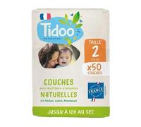 Tidoo Couche Écolabellisée T2 (3-6kg) Multicolore